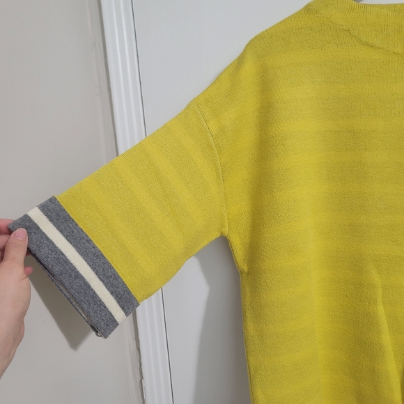 Anthropologie Oliver Relaxed Fit Boxy Striped Sweater - Picture 2 of 7